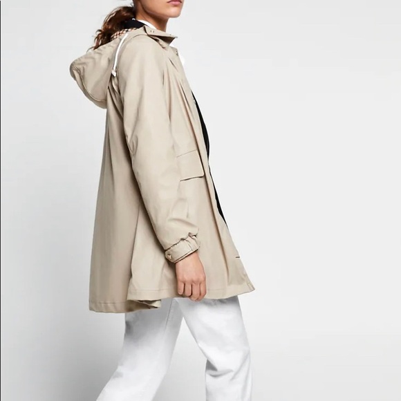 Zara cape raincoat sz xs - Picture 3 of 12